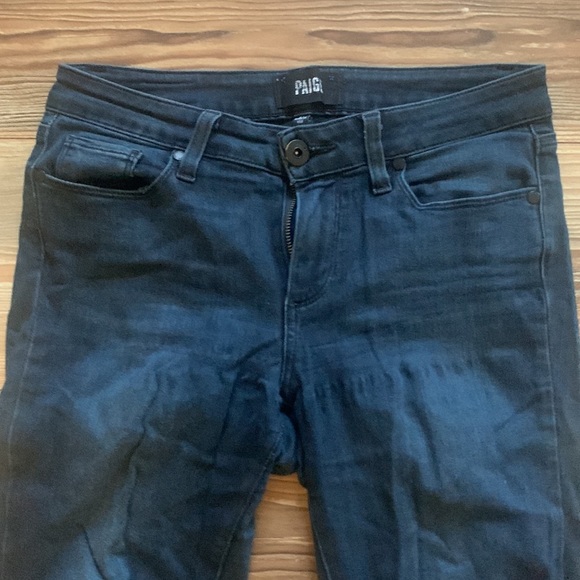 Paige Verdugo ankle jeans size 27 - dark wash - Picture 2 of 7